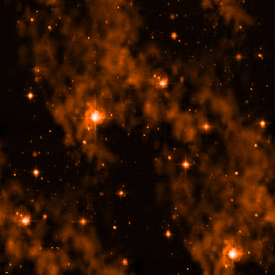 Beveled Deep Metallic Orange Stars Background Seamless Background Or  Wallpaper Image