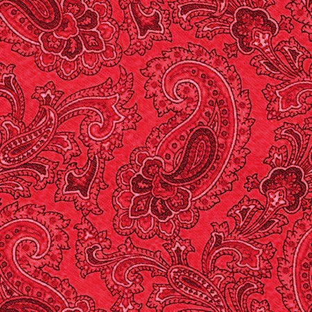 Red Paisley Background Seamless Pattern Background Image, Wallpaper or