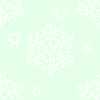 Snowflakes On Light Green Background Image, Wallpaper or Texture free 