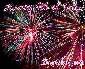 Happy 4th of July! Fireworks photograph.
