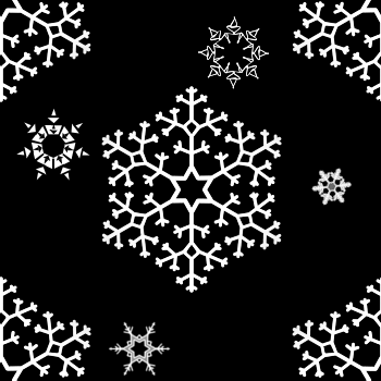Snowflakes On Black Background Image, Wallpaper or Texture free for any ...